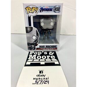 Funko Pop! Marvel Avengers: War Machine 458 Vinyl Figure With Protector